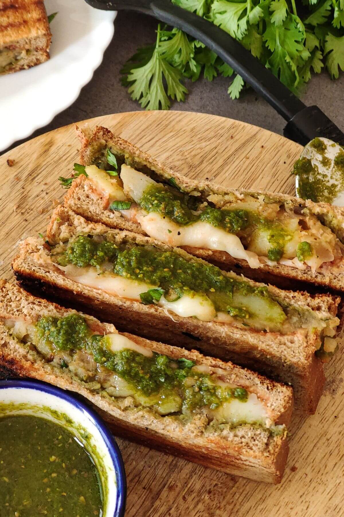 Potato Herb Sandwich